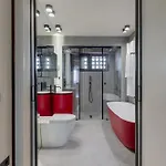 One-of-a-kind Downtown Penthouse, 270-degree Views, Two Terraces, Fireplaces, Grill * Bukurešť