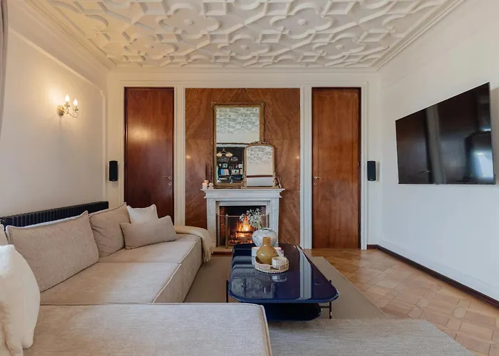 One-of-a-kind Downtown Penthouse, 270-degree Views, Two Terraces, Fireplaces, Grill * בוקרשט